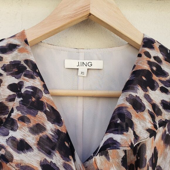 5/$100 SALE - J. Ing Wildcat Leopard Mini Dress - Picture 9 of 10